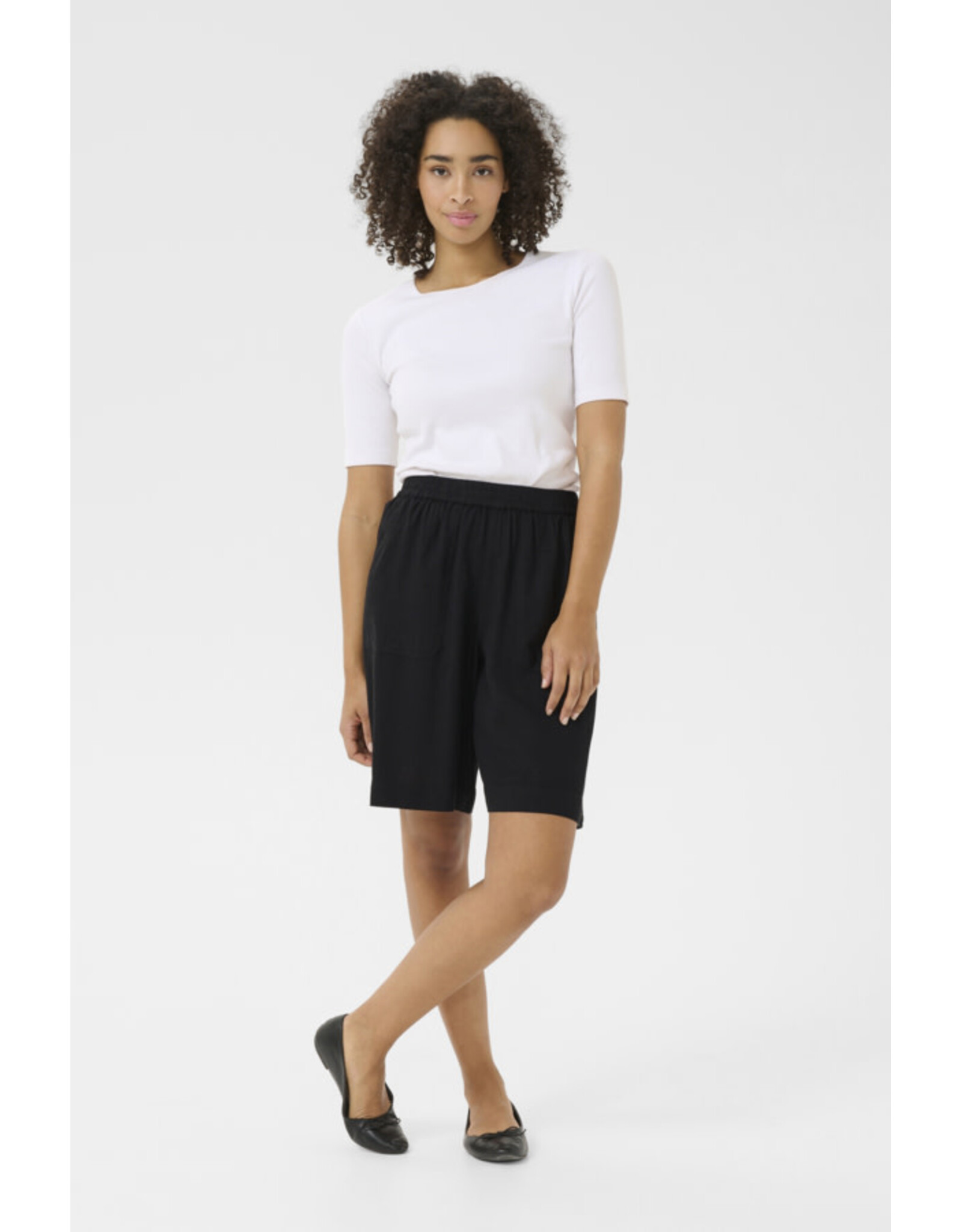 Kaffe Kaffe - Milia Shorts (Black Deep)