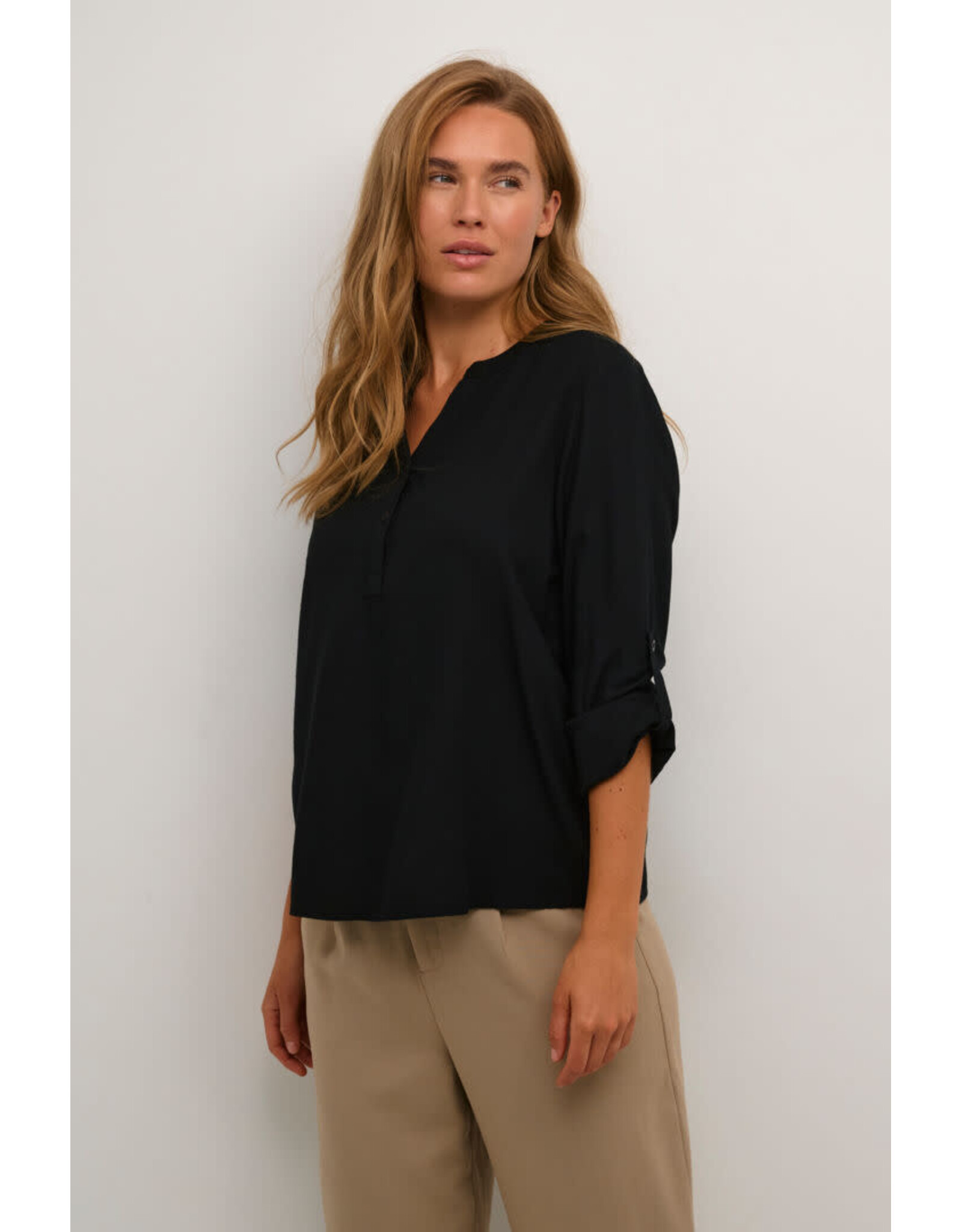 Kaffe Kaffe - Milia Blouse (Black Deep)