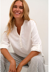 Kaffe Kaffe - Milia Blouse (Chalk)