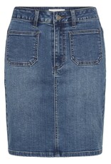 Kaffe Kaffe - Karla Denim Skirt (Medium Blue)