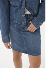 Kaffe Kaffe - Karla Denim Skirt (Medium Blue)