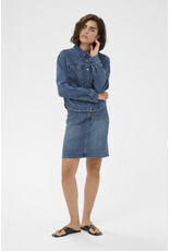 Kaffe Kaffe - Karla Denim Skirt (Medium Blue)