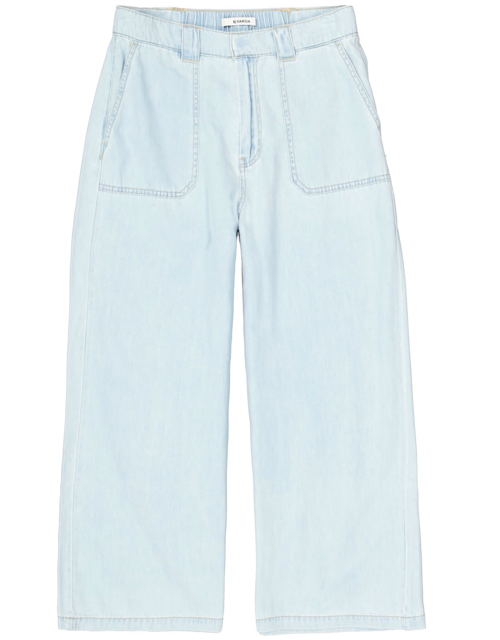 Garcia Garcia - Wide Leg Cropped Jeans