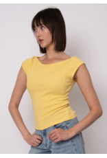 RD Style RD Style - Kelly Boat Neck Cap Sleeve (Corn)