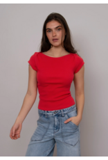RD Style RD Style - Kelly Boat Neck Cap Sleeve (Cherry)