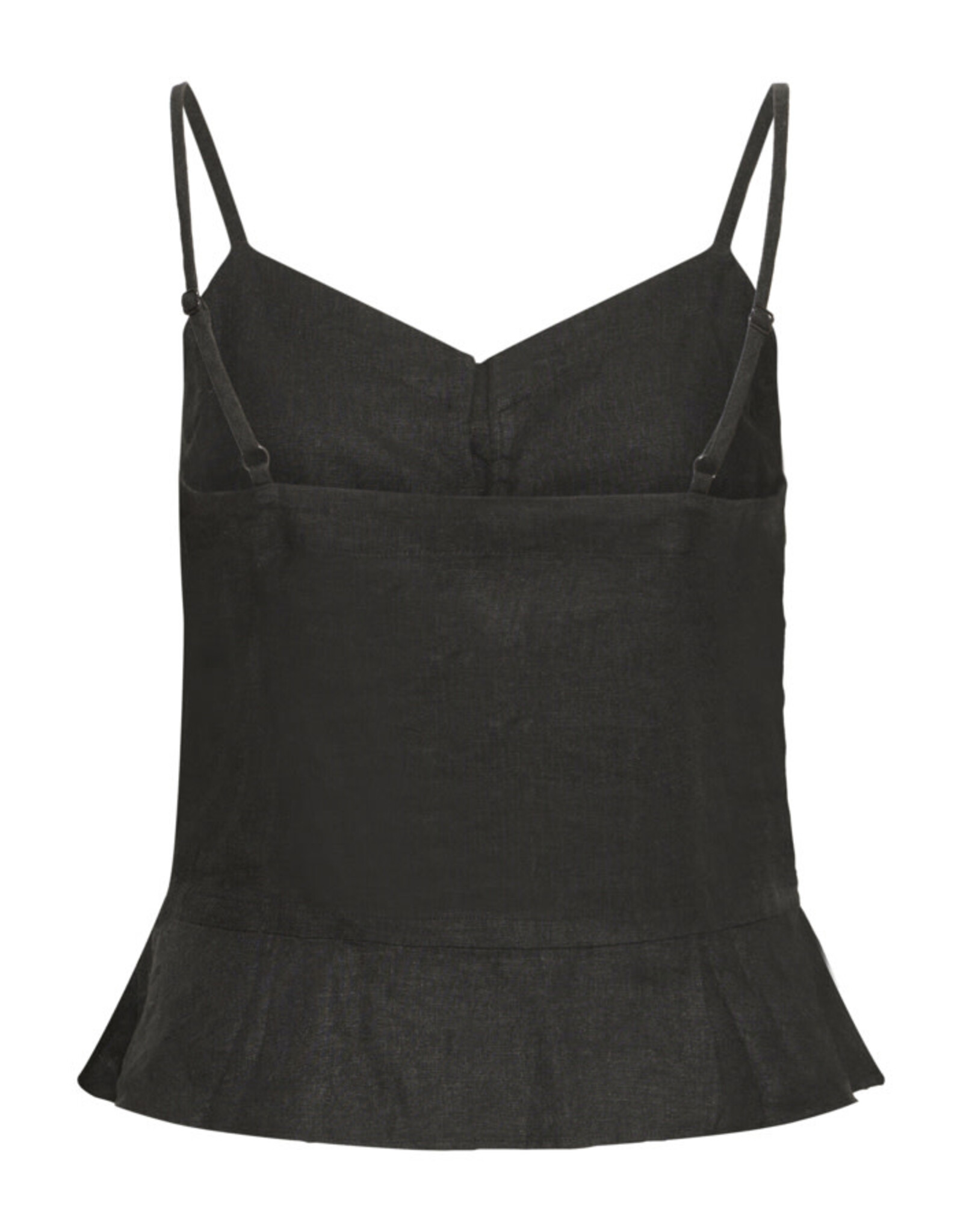 ICHI ICHI - Linno Button Up Tank (Black)