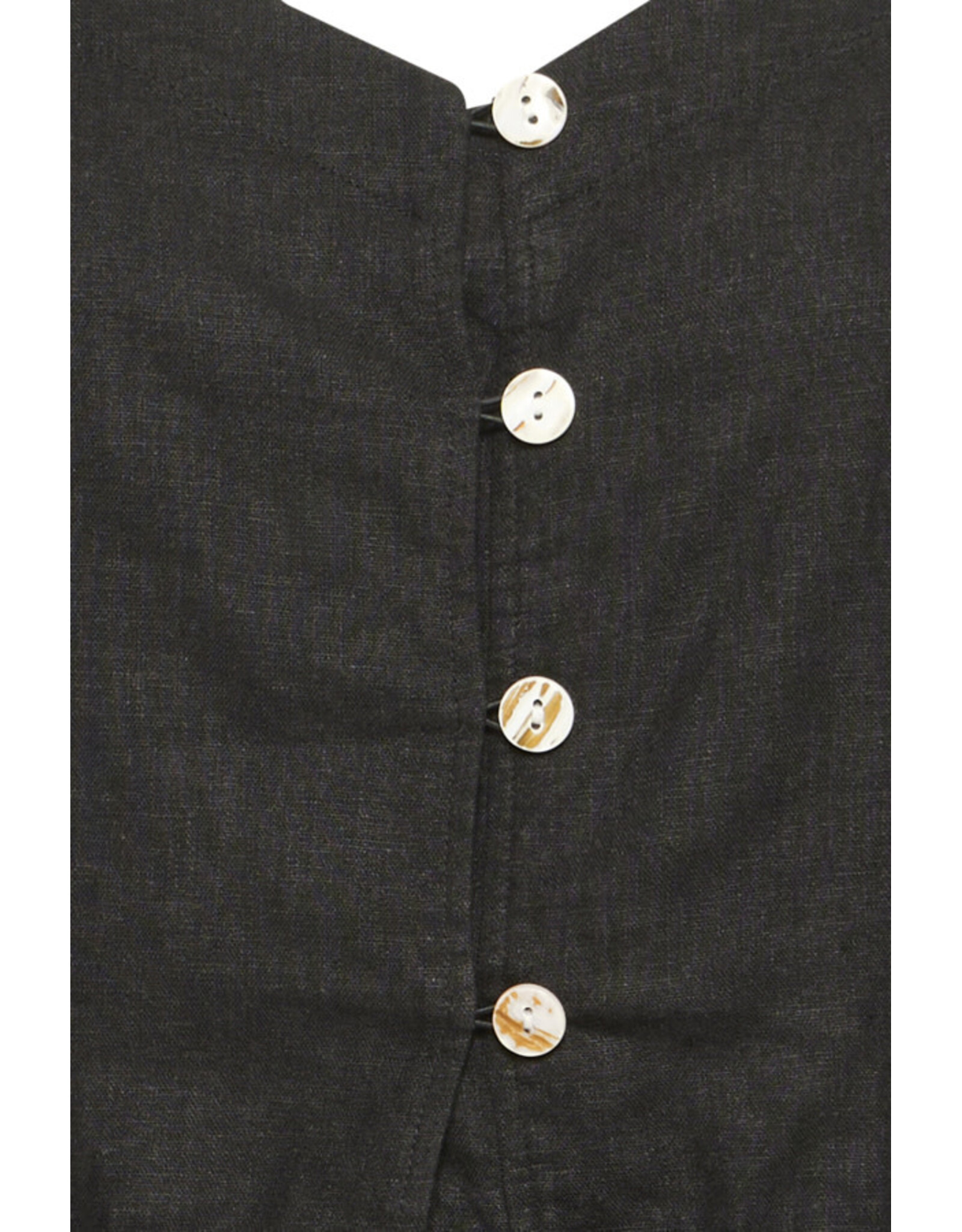 ICHI ICHI - Linno Button Up Tank (Black)
