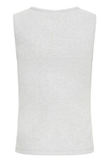 ICHI ICHI - Palma Sleeveless Button Front Top (Alloy)