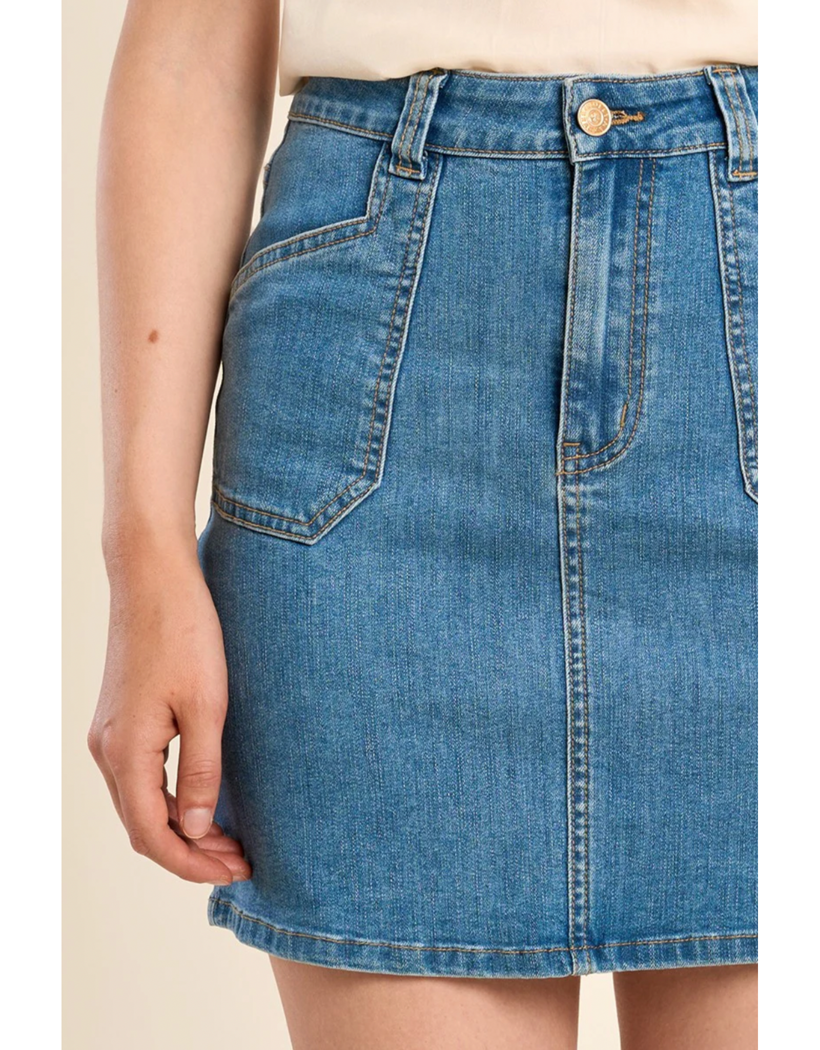 Molly Bracken Molly Bracken -  Denim Skirt