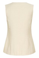 Kaffe Kaffe - Annetta Waist Coat (Feather Grey)