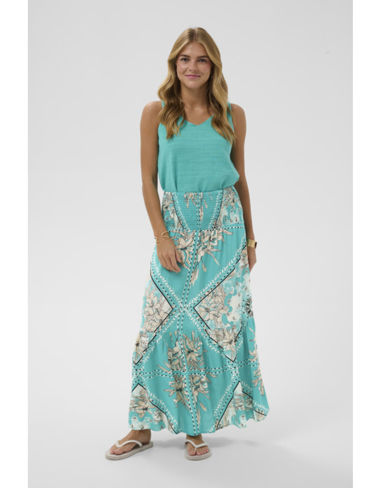 Cream Cream - Tiah Skirt (Ceramic Scarf)