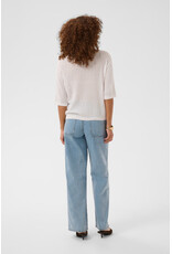 Kaffe Kaffe - Abalina V Neck Pullover (Chalk)
