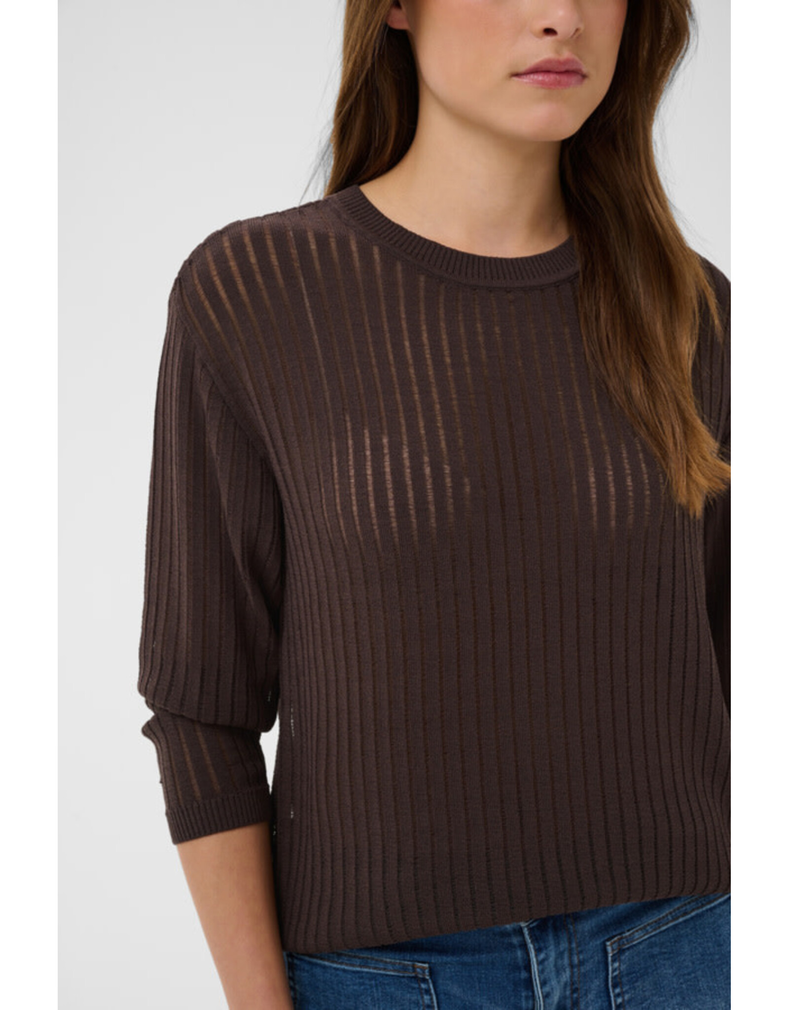 Kaffe Kaffe - Abalina Pullover (Coffee Bean)