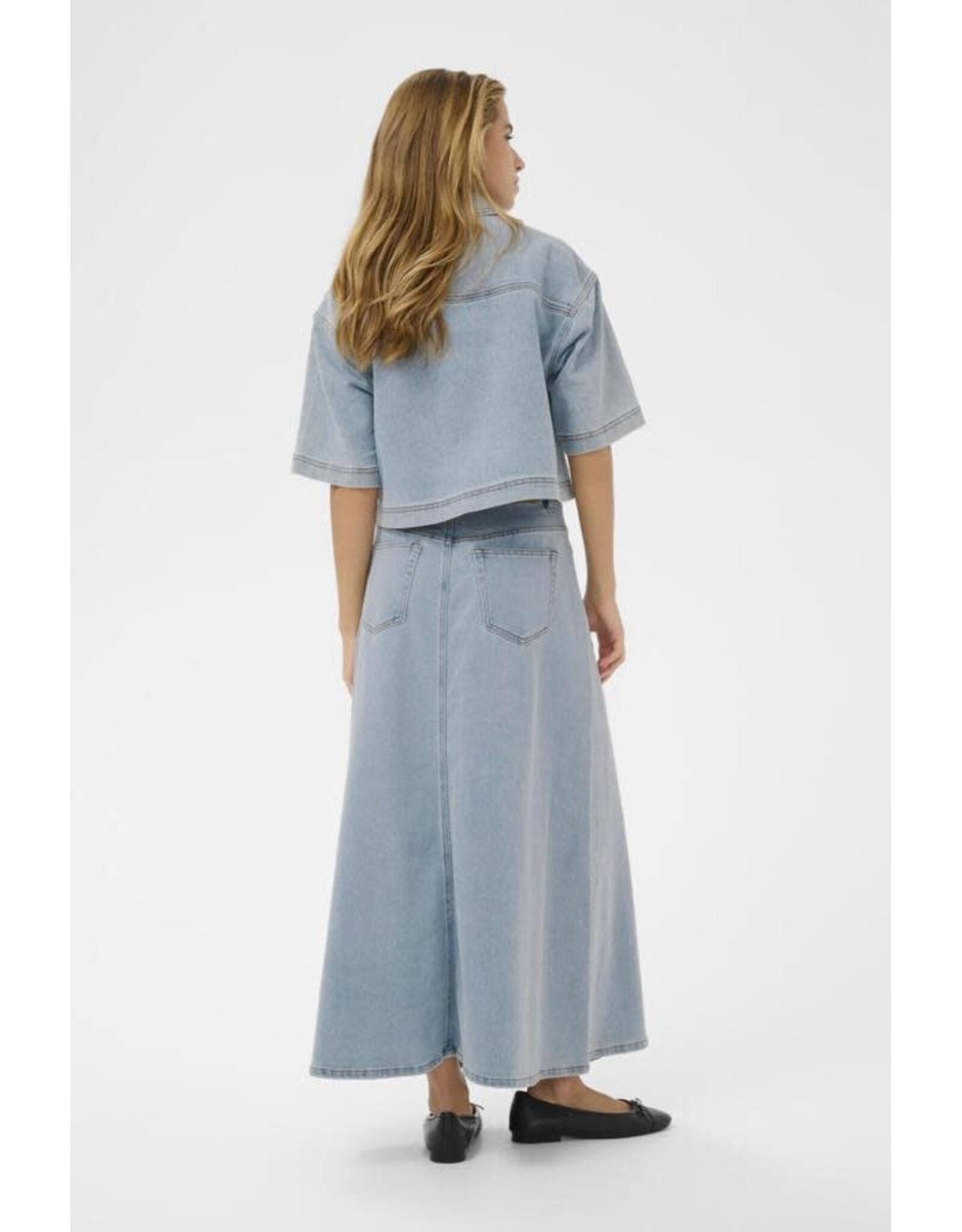 Kaffe Kaffe - Minna Denim Shirt (Light Blue)