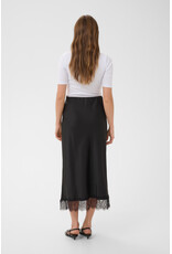 Kaffe Kaffe - Hill Maxi Skirt with Lace Trim (Black Deep)