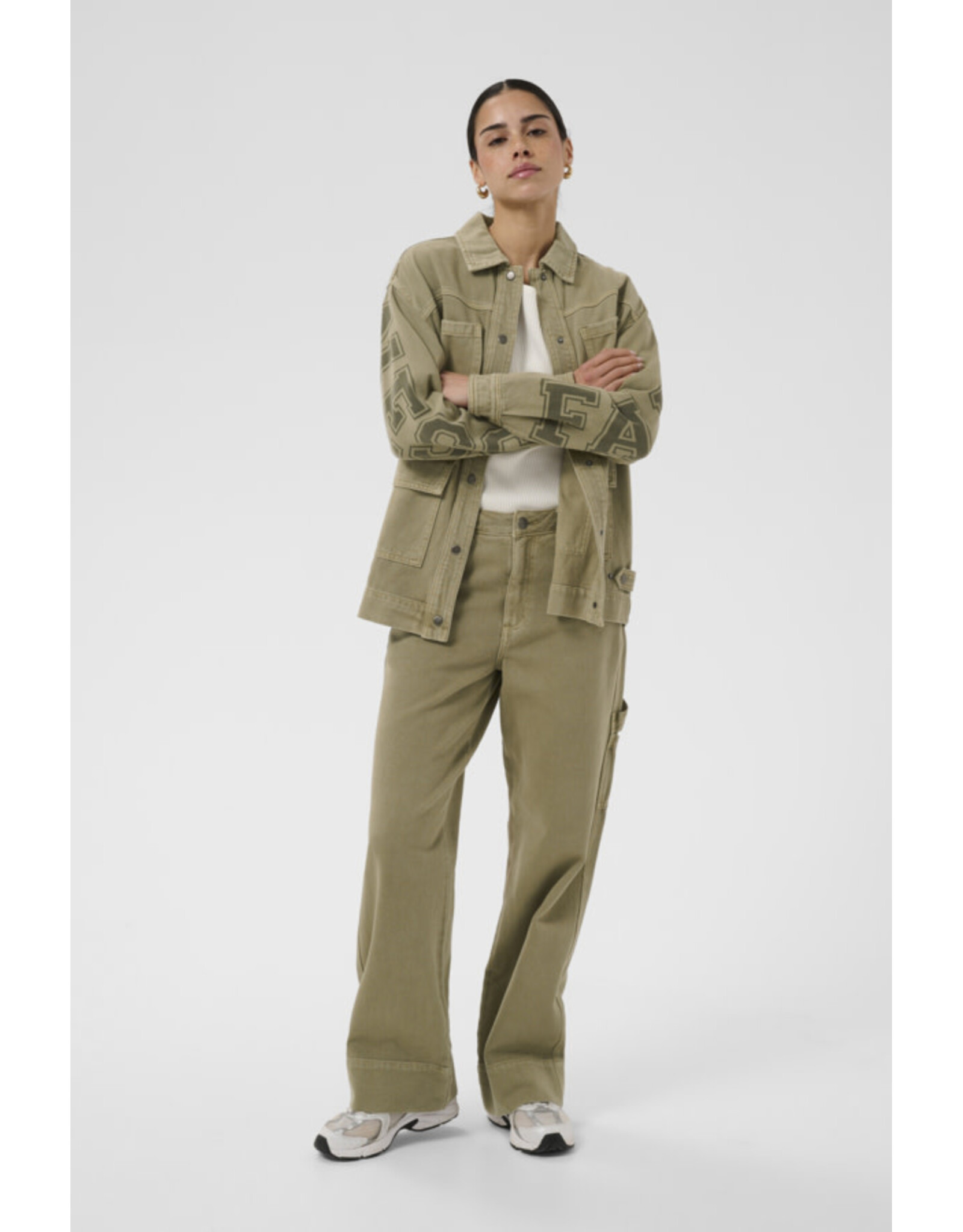 Kaffe Kaffe - Mimi Cargo Pants (Aloe)