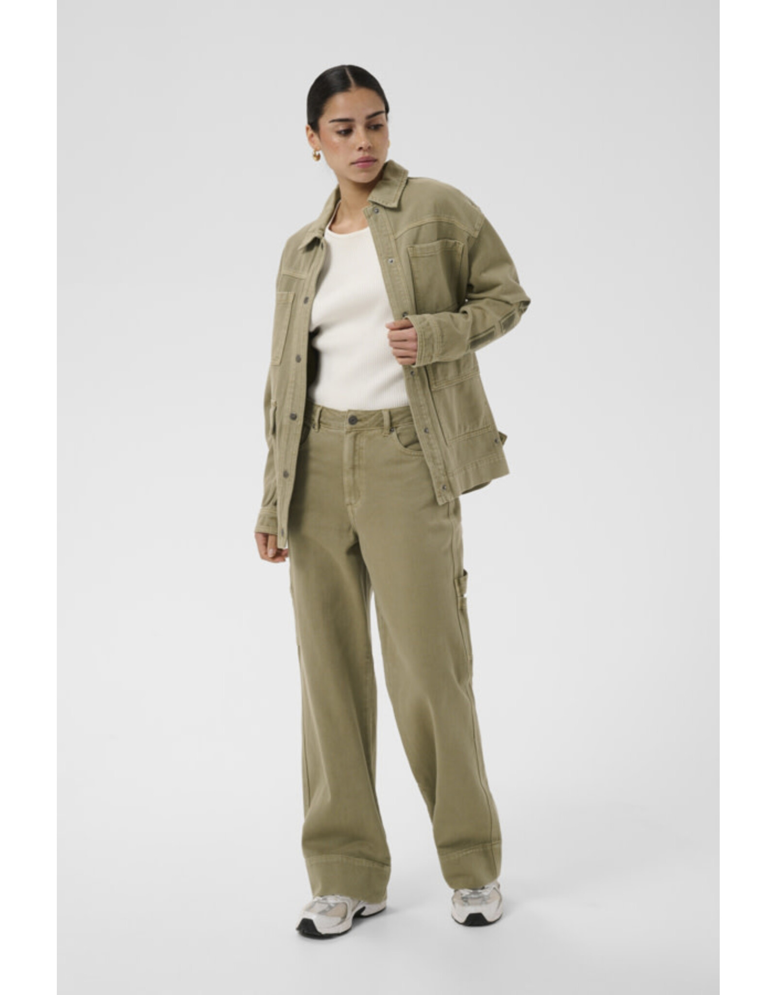 Kaffe Kaffe - Mimi Cargo Pants (Aloe)