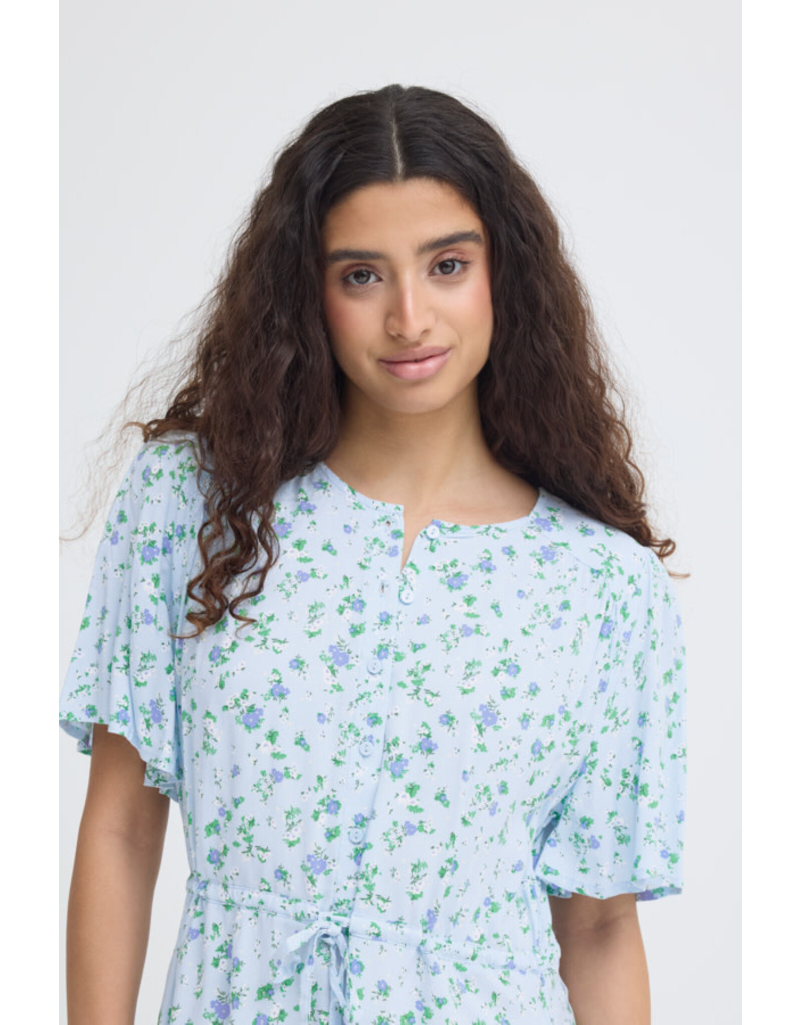 ICHI ICHI - Vera Dress (Floaty Blue)