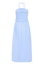 ICHI ICHI - Foxa Smocked Midi Dress (Placid Blue)