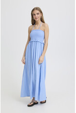 ICHI ICHI - Foxa Smocked Midi Dress (Placid Blue)
