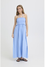 ICHI ICHI - Foxa Smocked Midi Dress (Placid Blue)