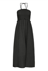 ICHI ICHI - Foxa Smocked Midi Dress (Black)