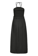 ICHI ICHI - Foxa Smocked Midi Dress (Black)