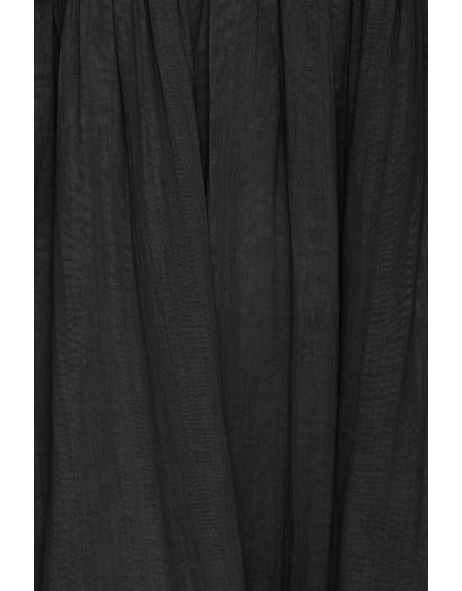 ICHI ICHI - Foxa Smocked Midi Dress (Black)