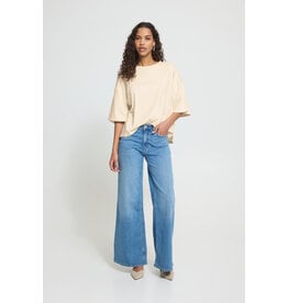 ICHI ICHI - Palmer Boxy Fit T Shirt (Birch)
