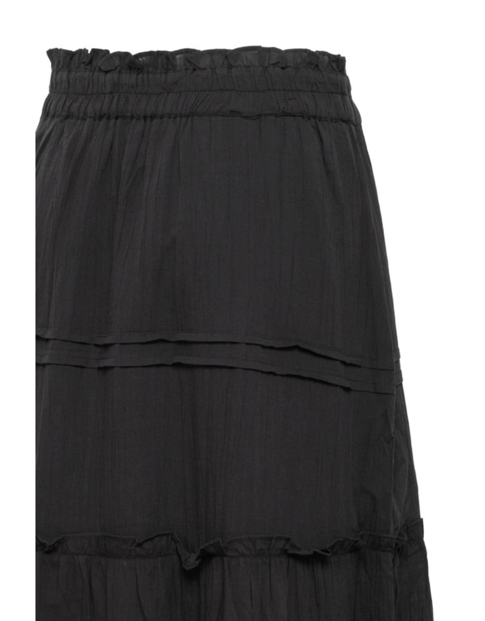 ICHI ICHI - Voilana Maxi Length Skirt (Black)