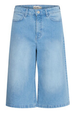 ICHI ICHI - Cally Denim Shorts (Light Blue Wash)