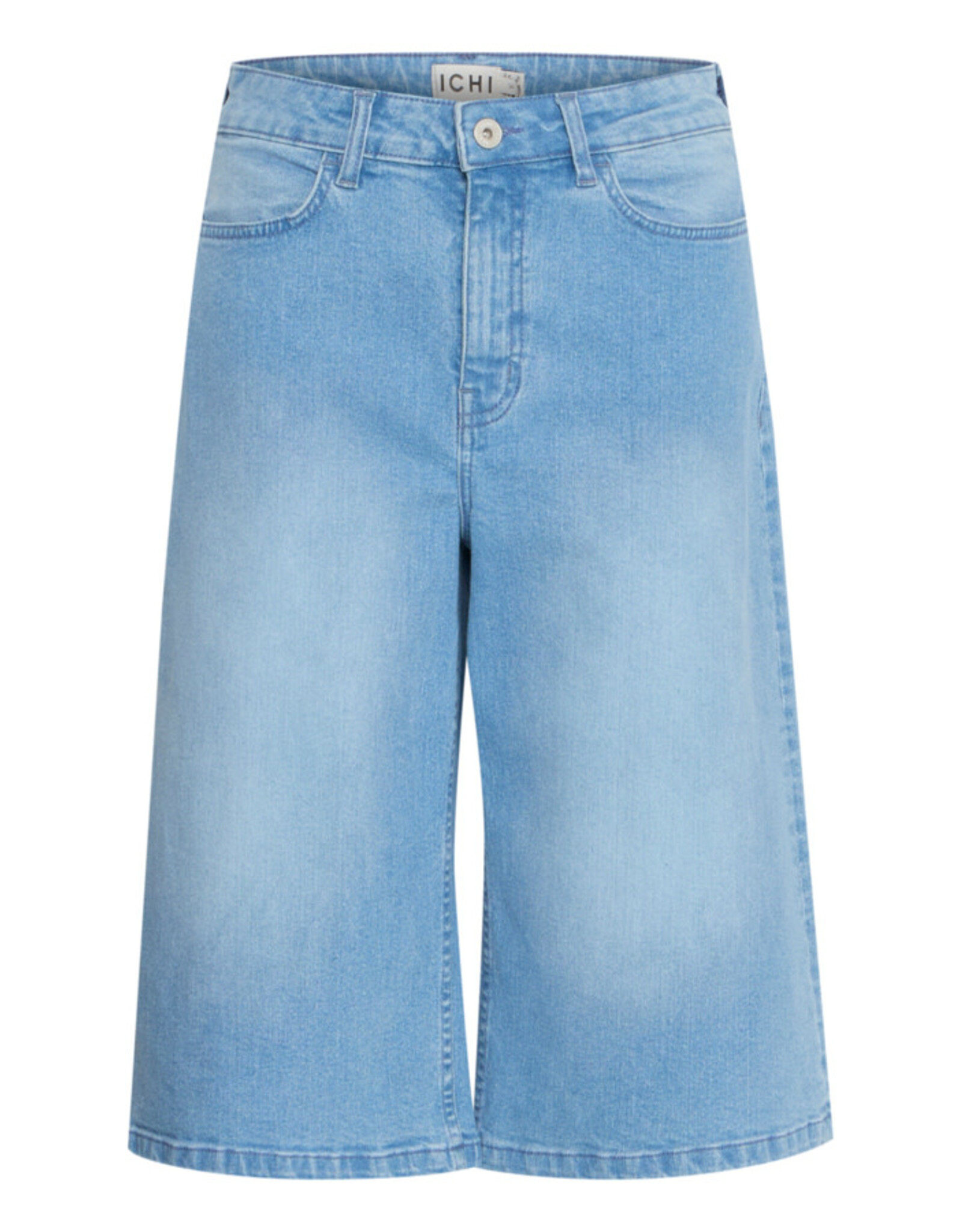 ICHI ICHI - Cally Denim Shorts (Light Blue Wash)