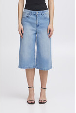 ICHI ICHI - Cally Denim Shorts (Light Blue Wash)