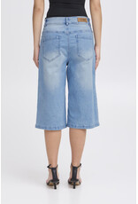 ICHI ICHI - Cally Denim Shorts (Light Blue Wash)