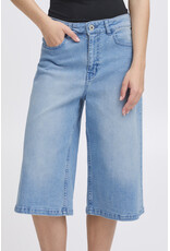 ICHI ICHI - Cally Denim Shorts (Light Blue Wash)