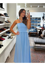 ICHI ICHI - Foxa Smocked Midi Dress (Placid Blue)