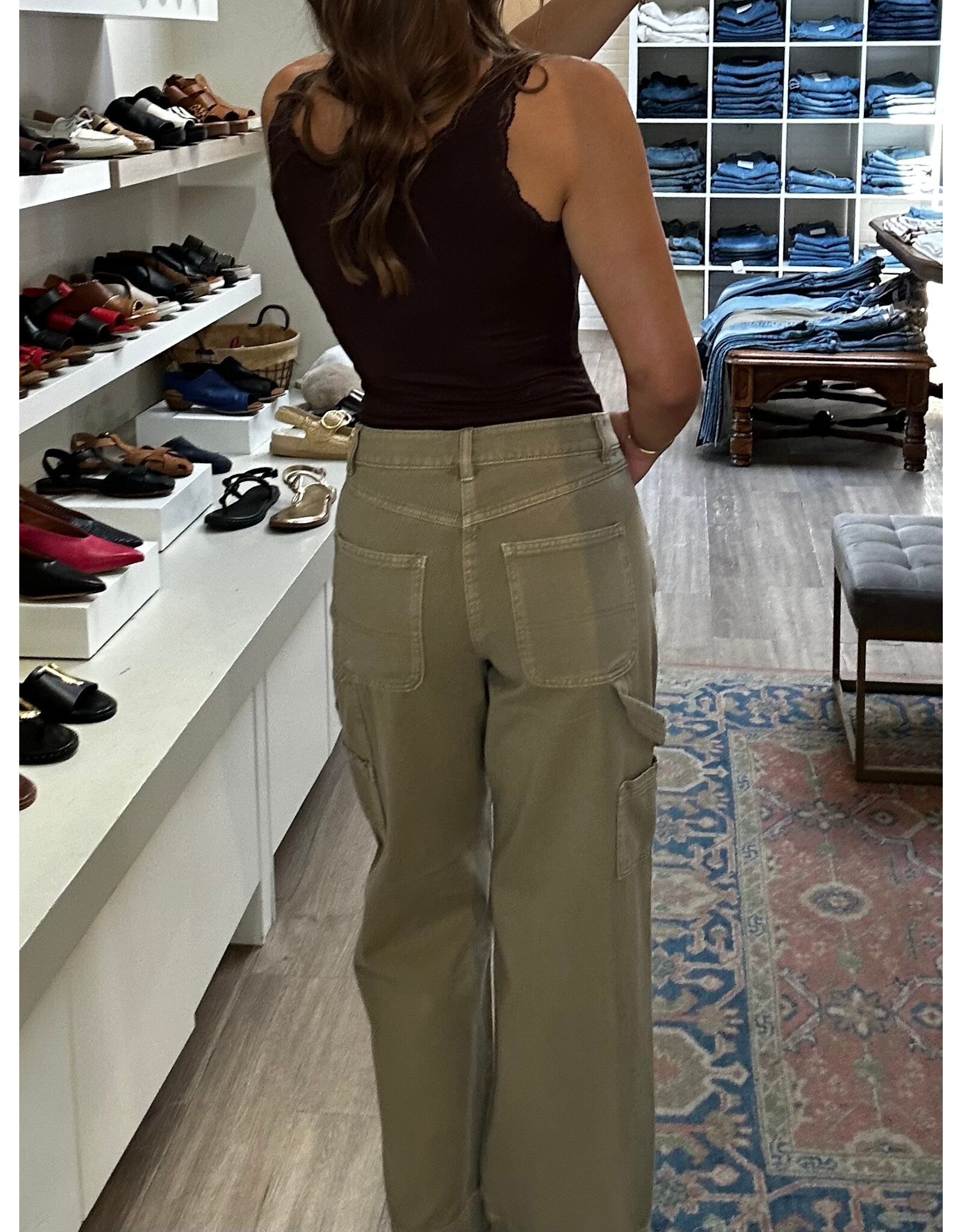 Kaffe Kaffe - Mimi Cargo Pants (Aloe)