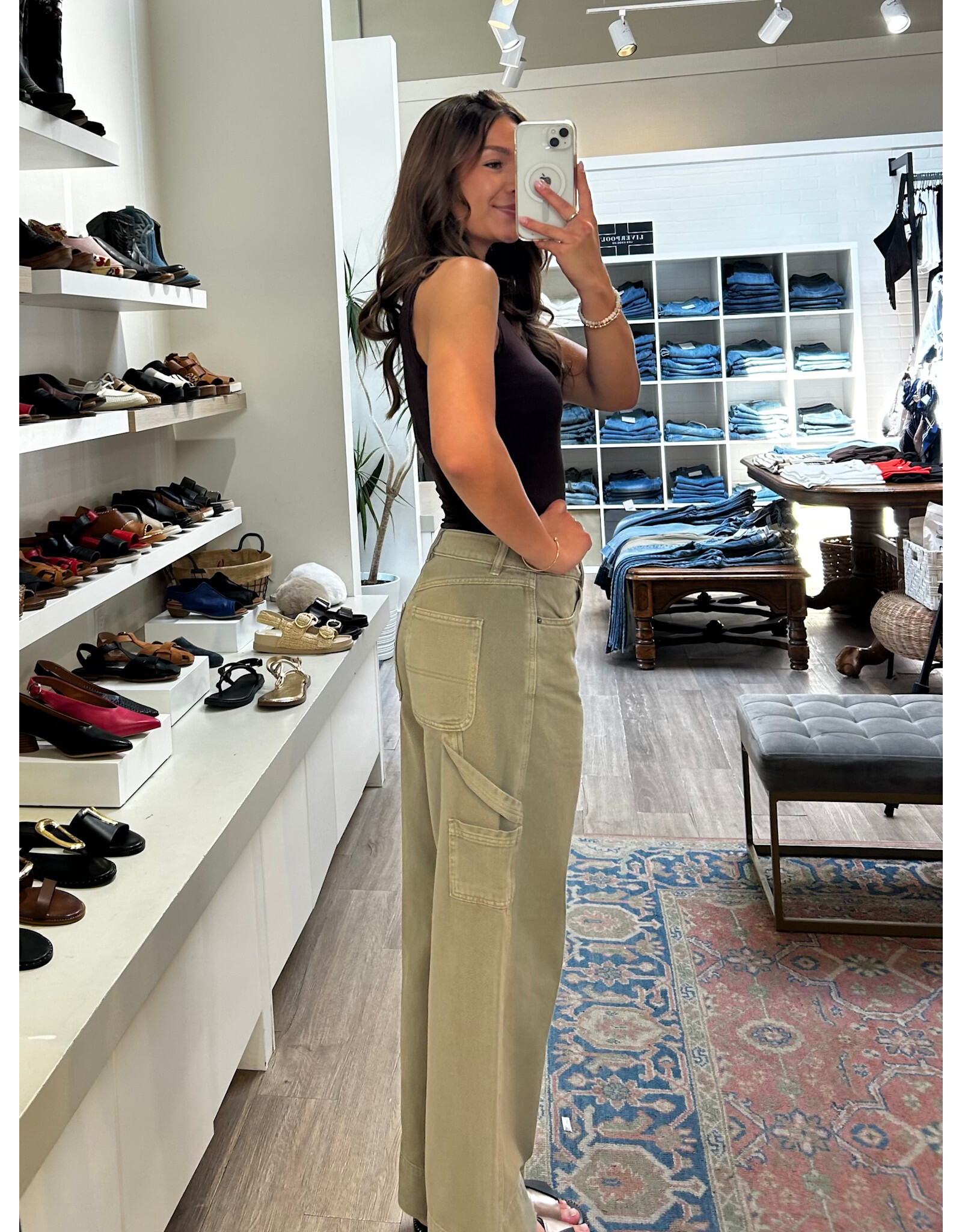 Kaffe Kaffe - Mimi Cargo Pants (Aloe)