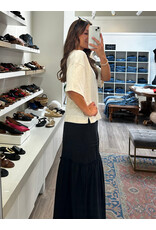 ICHI ICHI - Voilana Maxi Length Skirt (Black)