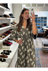 Papillon Papillon - Print Dress (Khaki)