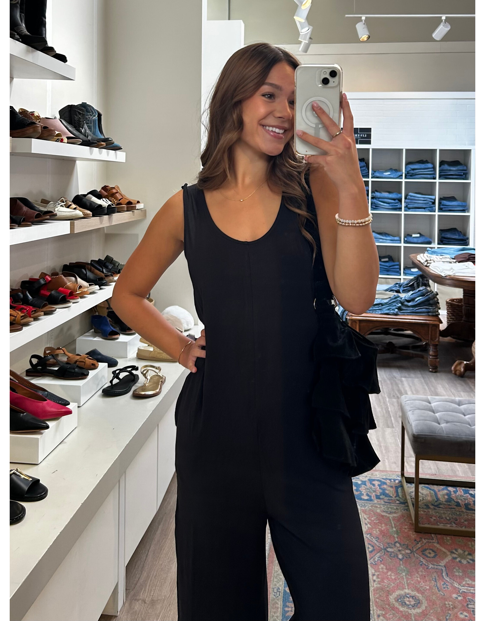 Papillon Papillon - Bamboo Jumpsuit (Black)