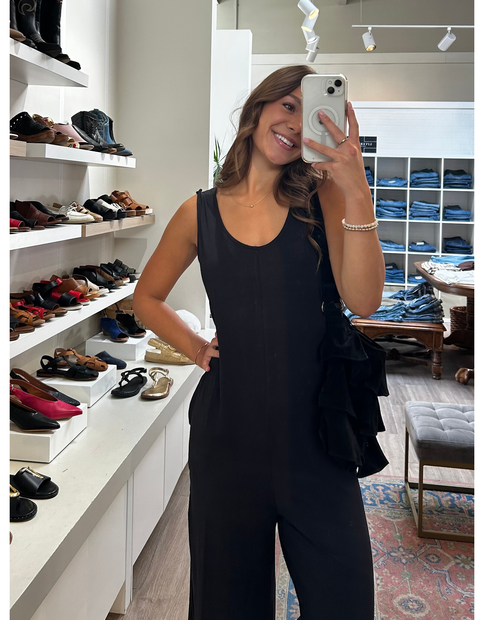 Papillon Papillon - Bamboo Jumpsuit (Black)