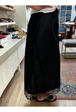 Kaffe Kaffe - Hill Maxi Skirt with Lace Trim (Black Deep)