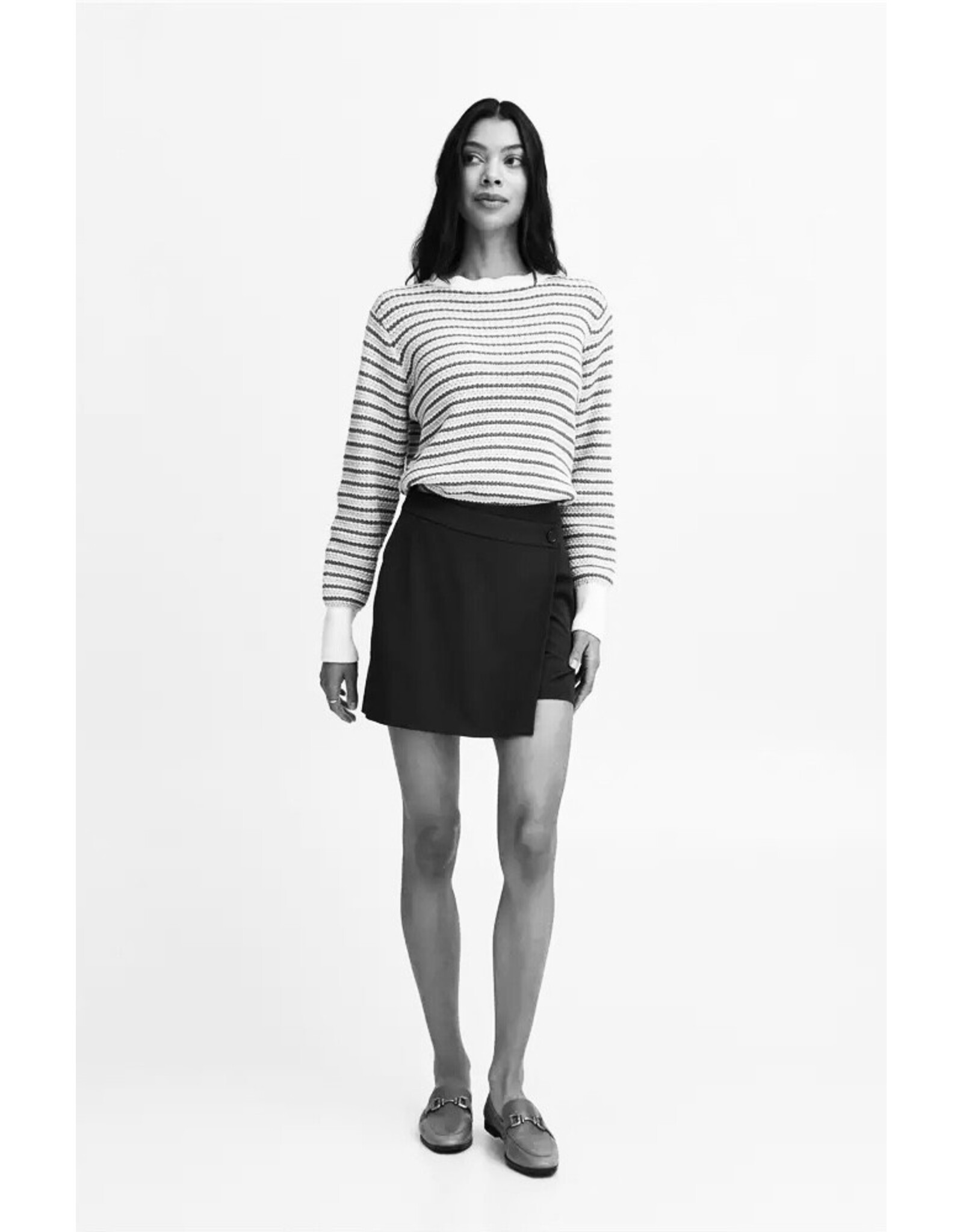 b.young b.young - Danta Skort (Black)