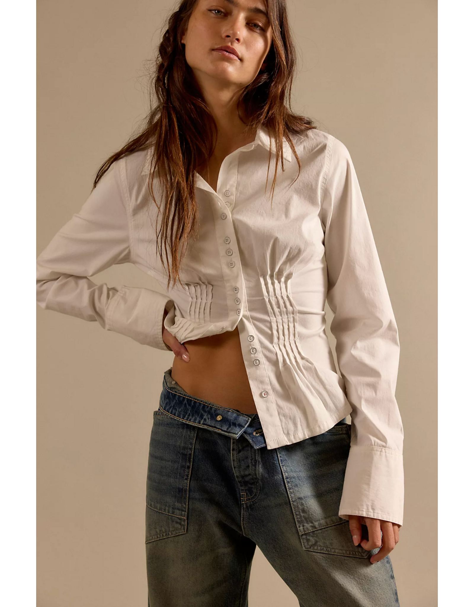 Free people Free People -  We The Free Minimalist Moxie Barrel Jeans (High Hopes)
