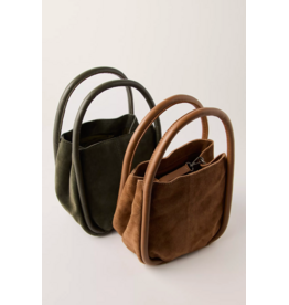Free people Free People - Barlow Suede Bucket Bag (Cognac)
