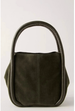 Free people Free People - Barlow Suede Bucket Bag (Dark Olive)