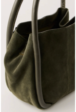 Free people Free People - Barlow Suede Bucket Bag (Dark Olive)