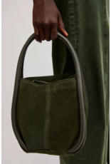 Free people Free People - Barlow Suede Bucket Bag (Dark Olive)