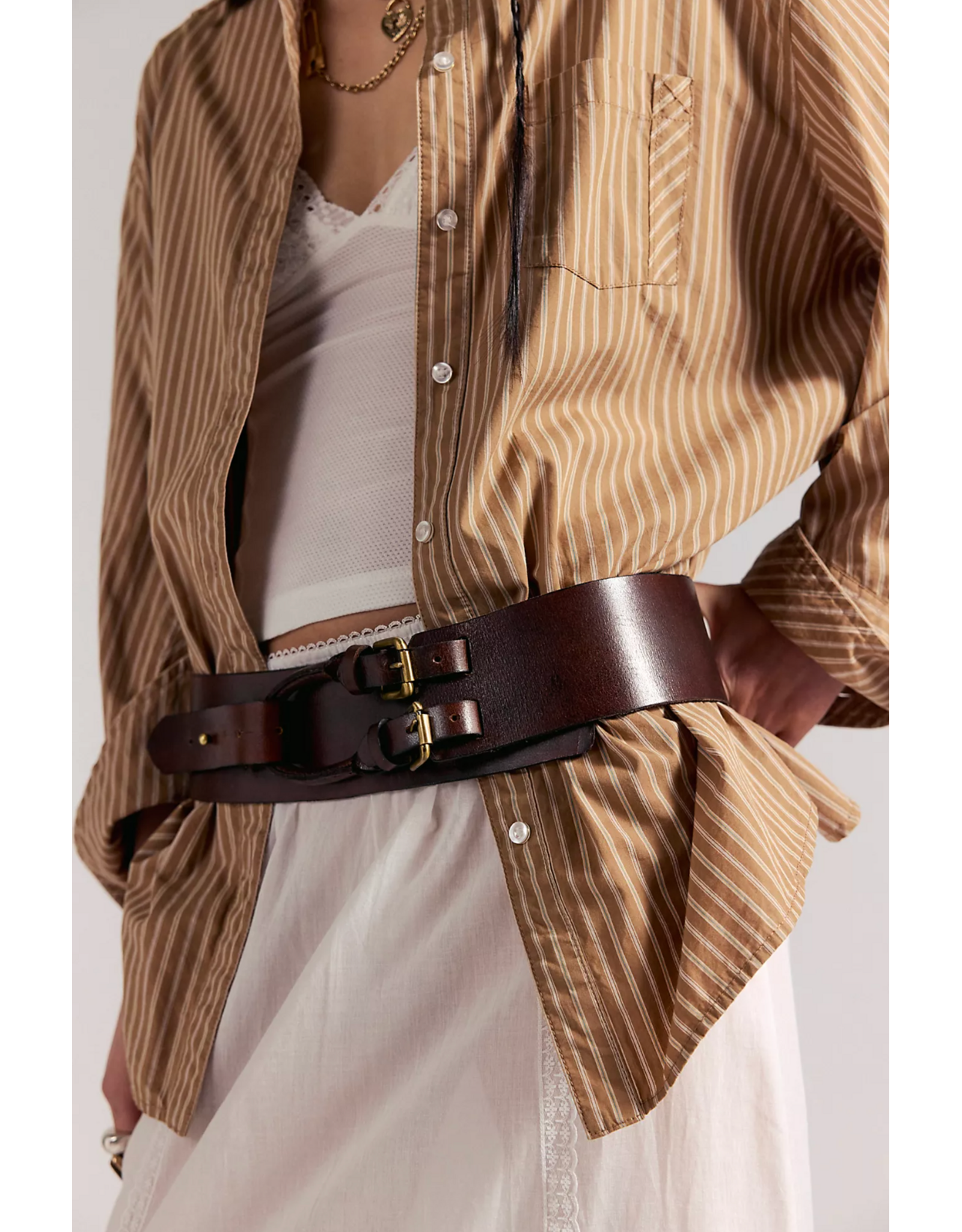 Free people Free People - We The Free Everhart Hip Belt (Espresso)